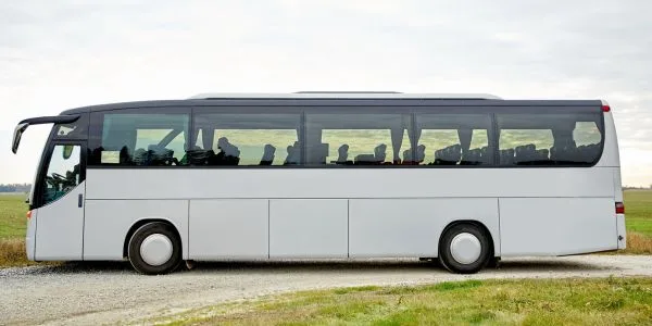Vit buss